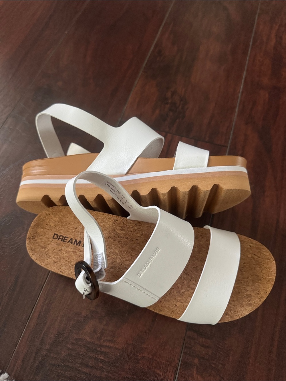 White Platform Sandals